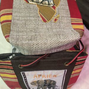 New Traditional handmade Kikooyi handbag (laptop size) £39.99